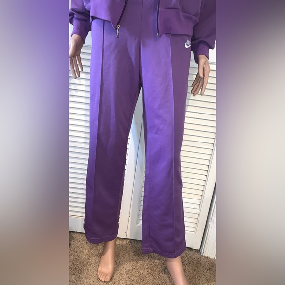 Vintage 90s Retro Nike track suit matching set rare Purple Women’s large - Picture 5 of 16